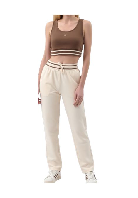 Top cropped con profilo a contrasto ARMANI EXCHANGE | Top | XW001750 AF10804U6136